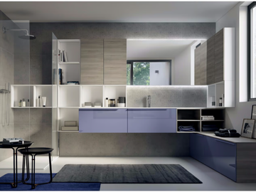 MAKE B 09 - Bathroom cabinet / vanity unit by LASA IDEA - view 2